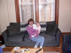 Rebecca with Grandma Linda